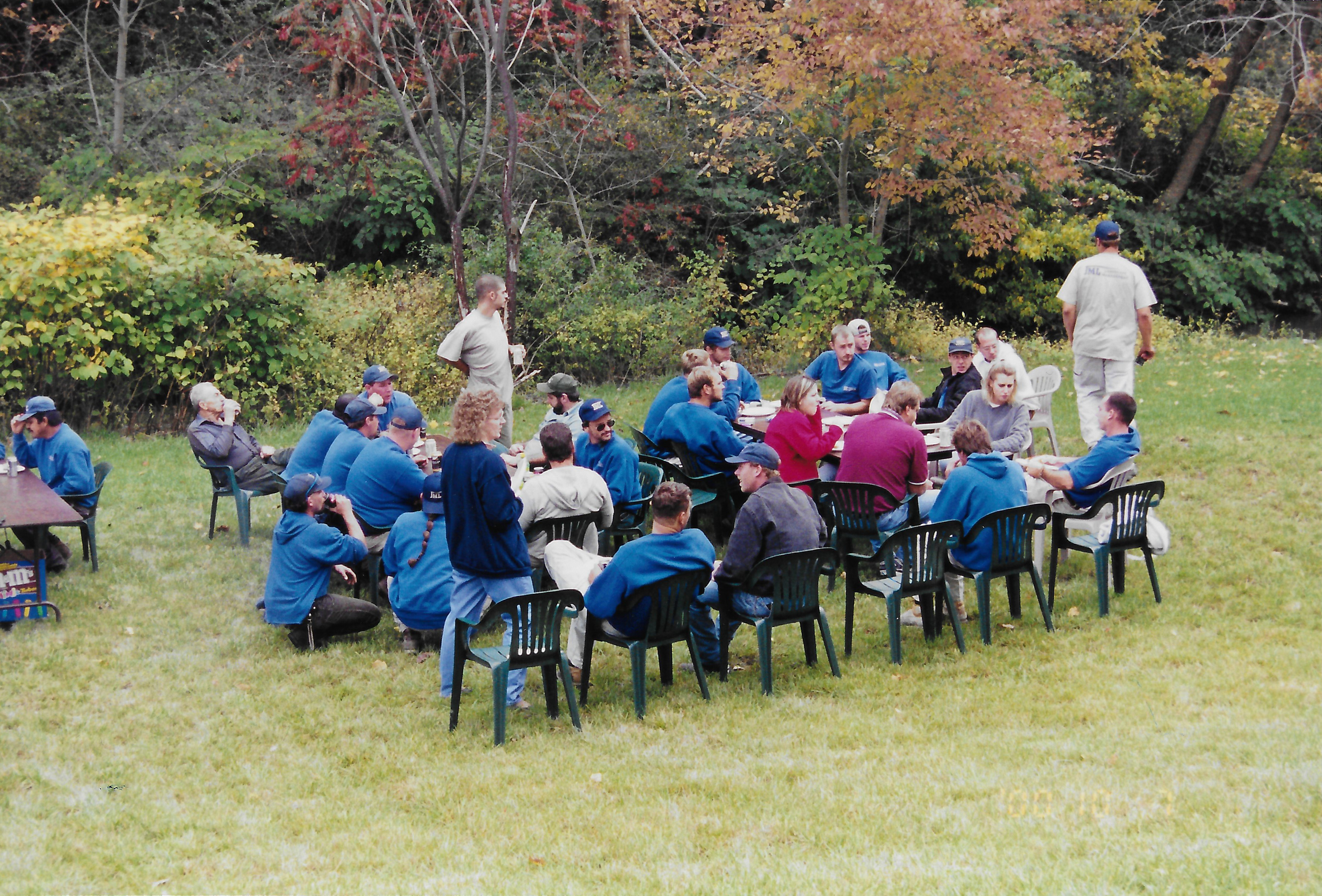 Company cookout, October 2000